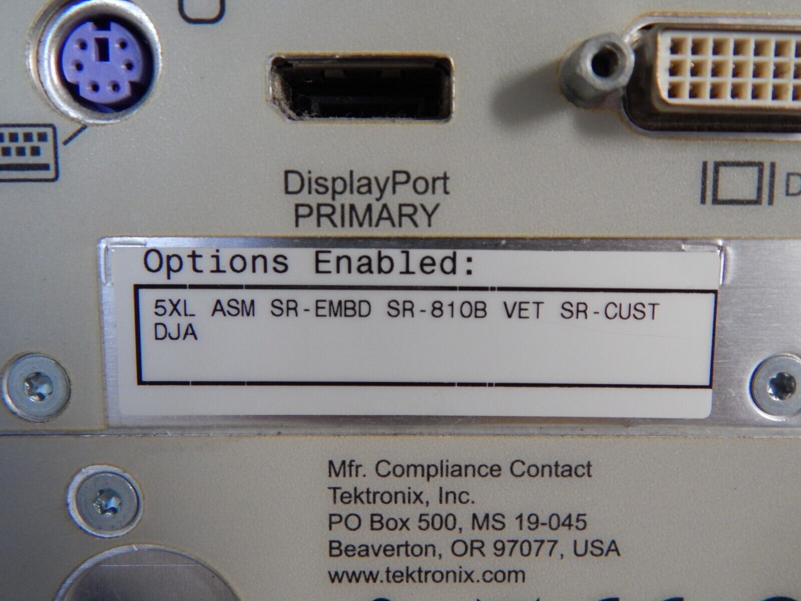 Tektronix DPO73304SX 33GHz, 100GS/s Tektronix NIST cal. w/data, 30 day wrnty Tektronix DPO73304SX 33GHz, 100GS/s Tektronix NIST cal. w/data, 30 day wrnty